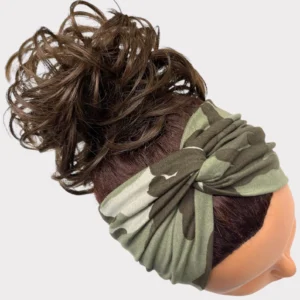 Camouflage Turban Headband
